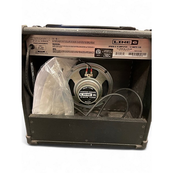 Used Line 6 Spider II 1x12 75W Guitar Combo Amp