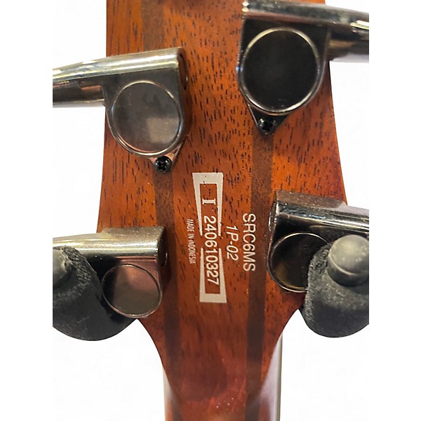 Used Ibanez SRC6MS 6-String Multi-Scale Natural Electric Bass Guitar