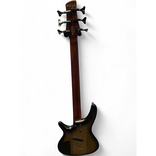 Used Ibanez SRC6MS 6-String Multi-Scale Natural Electric Bass Guitar