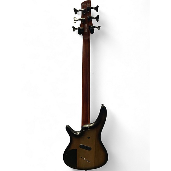 Used Ibanez SRC6MS 6-String Multi-Scale Natural Electric Bass Guitar