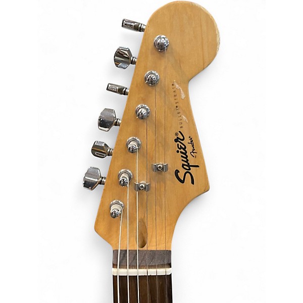 Used Squier Bullet Stratocaster 2 Tone Sunburst Solid Body Electric Guitar