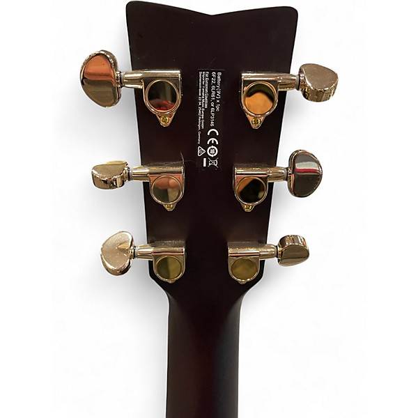 Used Yamaha FX335C 2 Tone Sunburst Acoustic Electric Guitar