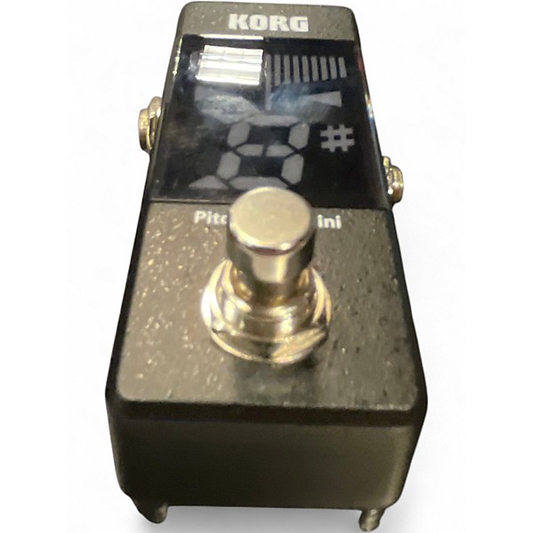 Used KORG PITCHBLACK MINI Tuner Pedal