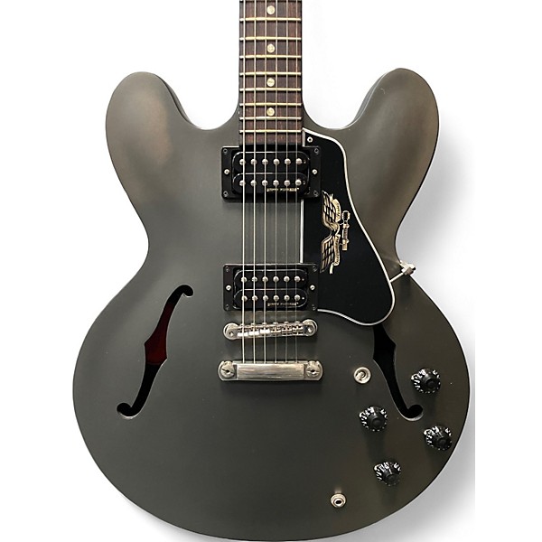 Used 2015 Gibson es-335 government series Gunmetal Gray Hollow Body Electric Guitar