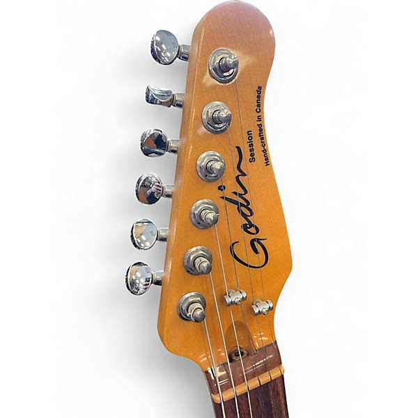Used Godin Session VINTAGE BURST Solid Body Electric Guitar
