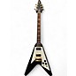 Vintage 1991 Gibson JIMI HENDRIX HALL OF FAME FLYING V Black Solid Body Electric Guitar thumbnail