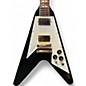 Vintage 1991 Gibson JIMI HENDRIX HALL OF FAME FLYING V Black Solid Body Electric Guitar
