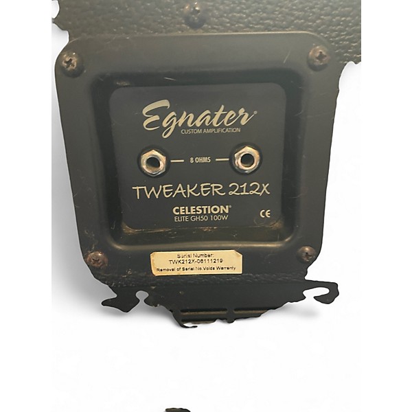 Used Egnater Tweaker 212X 2x12 Guitar Cabinet