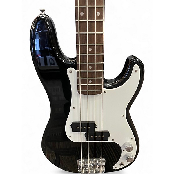 Used Squier Mini Precision Bass Black Electric Bass Guitar
