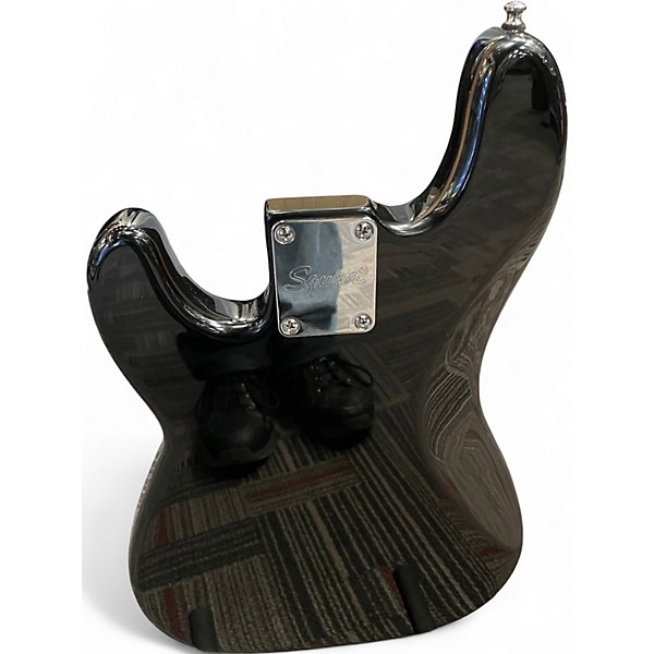 Used Squier Mini Precision Bass Black Electric Bass Guitar