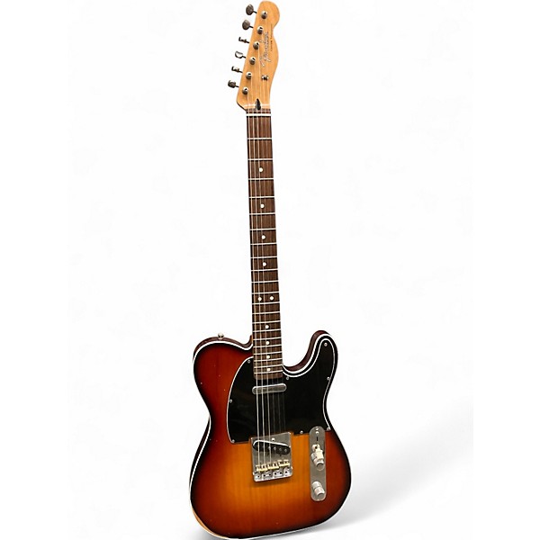 Used Fender Jason Isbell Custom Telecaster 3 Color Sunburst Solid Body Electric Guitar