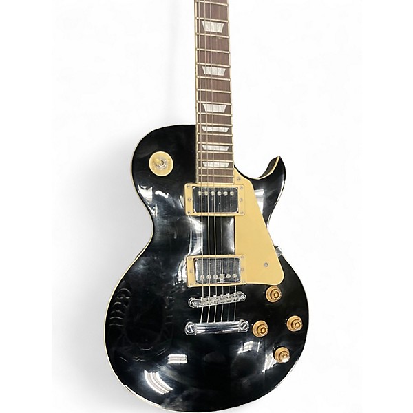 Used Austin LP Style Black Solid Body Electric Guitar