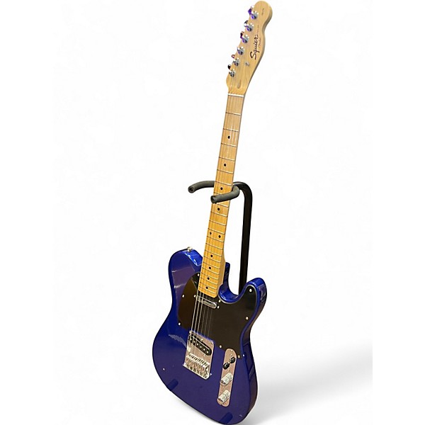 Used Squier Affinity Telecaster Blue Solid Body Electric Guitar