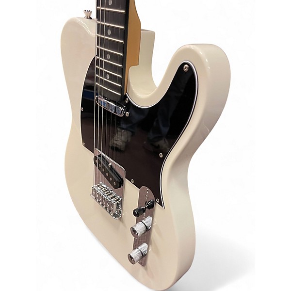 Used Donner STANDARD SERIES Cream Solid Body Electric Guitar