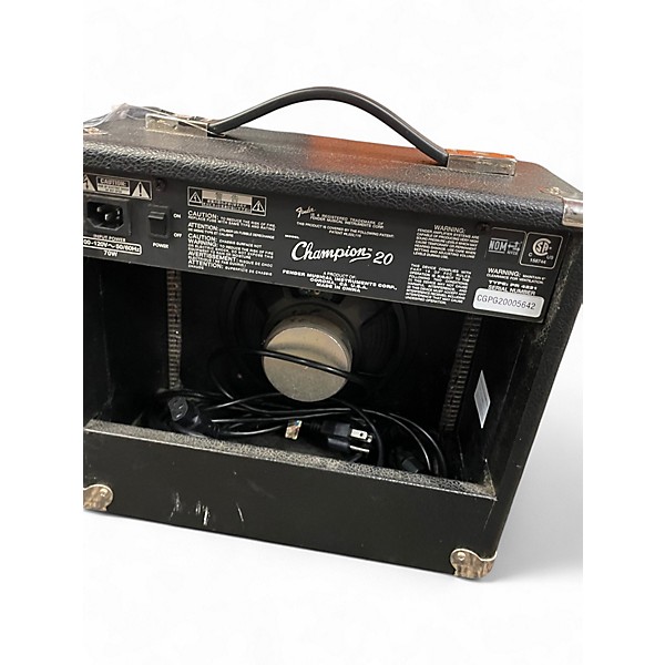 Used Fender Champion 20 Guitar Combo Amp