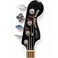 Used Squier Vintage Modified Jaguar Bass Black Electric Bass Guitar