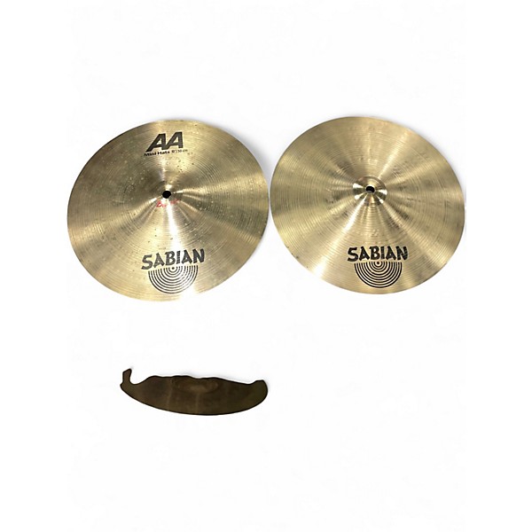 Used SABIAN 12in AA Mini Hi Hat Pair Cymbal
