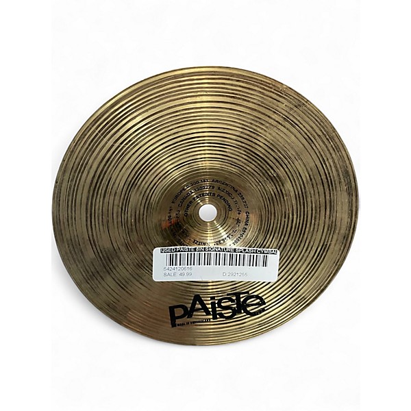 Used Paiste 8in Signature Splash Cymbal Cymbal
