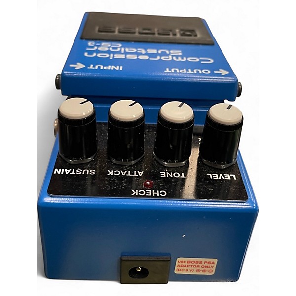 Used BOSS CS3 Compressor Sustainer Effect Pedal