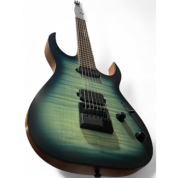 Used Solar Guitars SB1.6FOB Green Solid Body Electric Guitar