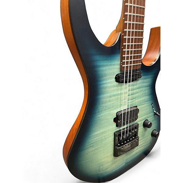 Used Solar Guitars SB1.6FOB Green Solid Body Electric Guitar