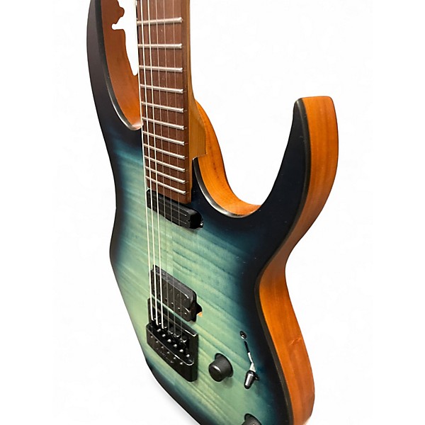 Used Solar Guitars SB1.6FOB Green Solid Body Electric Guitar