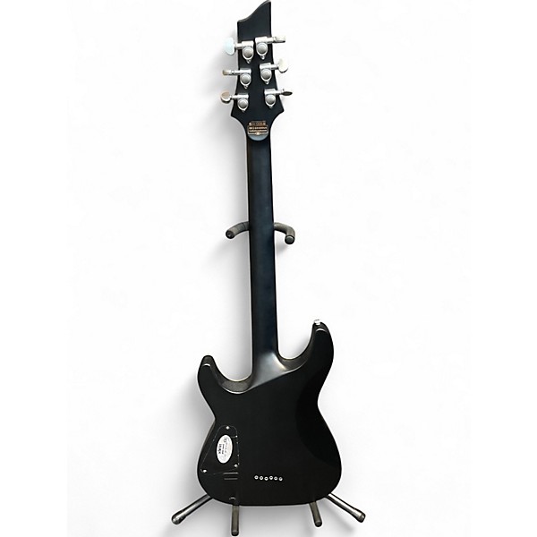 Used Schecter Guitar Research C1 Platinum Black Solid Body Electric Guitar