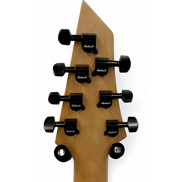 Used Jackson js22 7 King V Flat Black Solid Body Electric Guitar