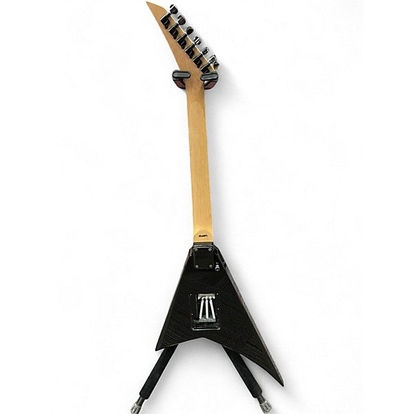 Used 1997 Jackson Rhoads V Black Solid Body Electric Guitar