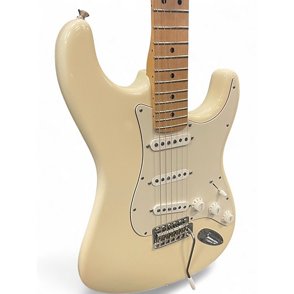 Used Fender American Special Stratocaster Olympic White Solid Body Electric Guitar