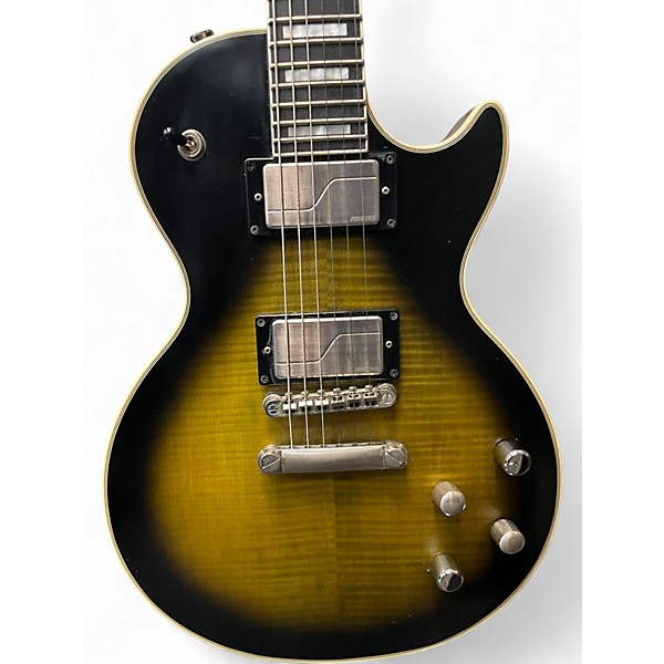 Used Epiphone PROPHECY olive burst Solid Body Electric Guitar