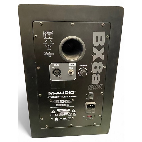 Used M-Audio BX8A Pair Powered Monitor