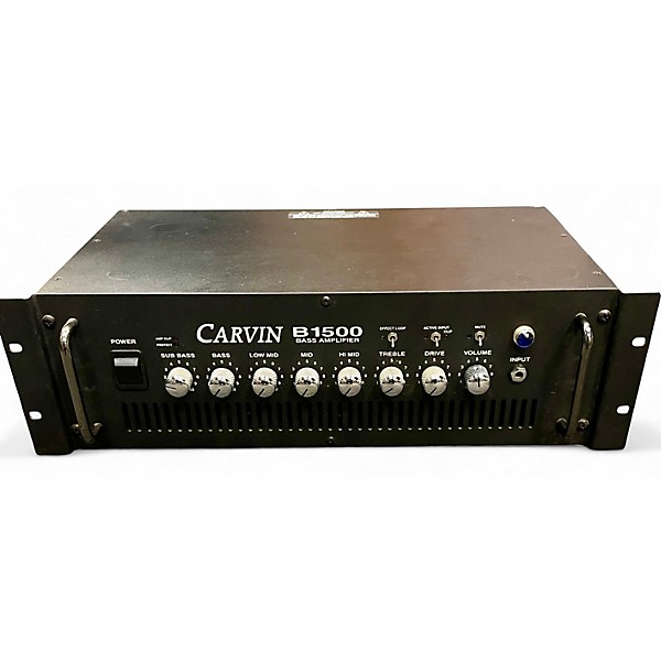 Used Carvin B1500 Tube Bass Amp Head