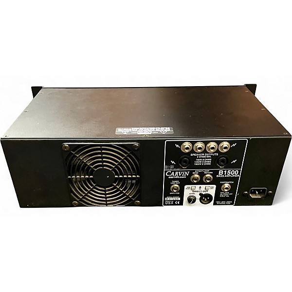 Used Carvin B1500 Tube Bass Amp Head
