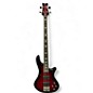 Used Schecter Guitar Research Stiletto Extreme 4 String Black Cherry Electric Bass Guitar thumbnail
