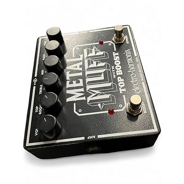 Used Electro-Harmonix Metal Muff Distortion With Top Boost Effect Pedal