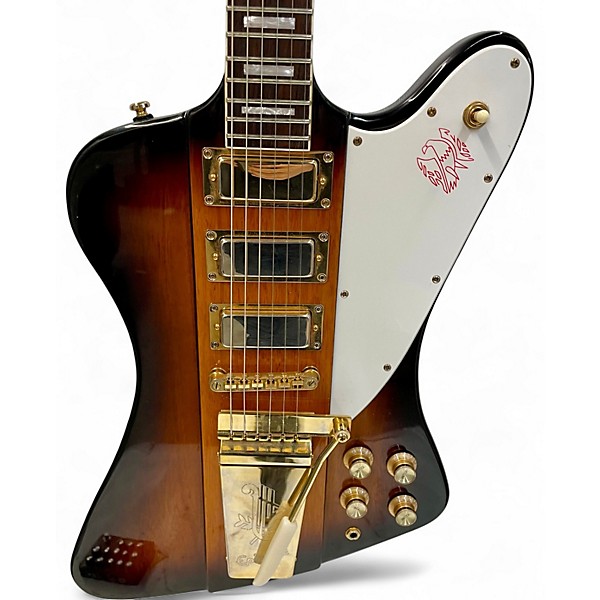 Used Epiphone 63 reissue VII firebird 2 Color Sunburst Solid Body Electric Guitar