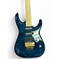 Used ESP THE MIRAGE Trans Blue Solid Body Electric Guitar