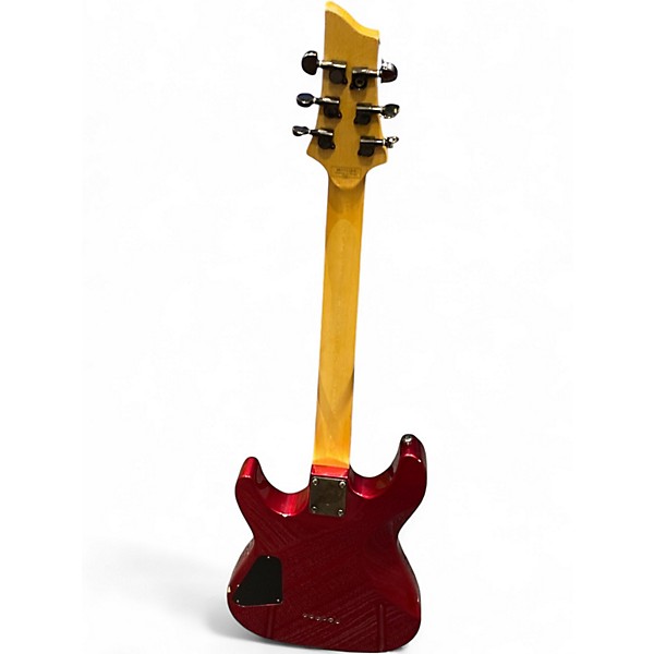 Used Sgr C-1 Candy Apple Red Solid Body Electric Guitar