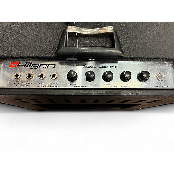 Vintage 1960s Hilgen Basso Model 2510 Tube Guitar Combo Amp