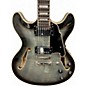Used D'Angelico Premier Series DC Blue Burst Hollow Body Electric Guitar