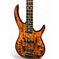 Used Peavey Millennium AC BXP Trans Amber Electric Bass Guitar