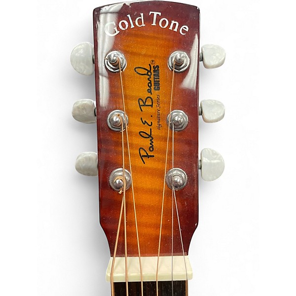 Used Gold Tone PBS-D Paul Beard Signature Series Squareneck Deluxe Resonato Tobacco Burst Resonator Guitar