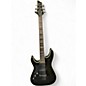 Used Schecter Guitar Research Hellraiser Special C1 Left Handed Trans Black Electric Guitar thumbnail