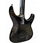 Used Schecter Guitar Research Hellraiser Special C1 Left Handed Trans Black Electric Guitar