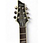 Used Schecter Guitar Research Hellraiser Special C1 Left Handed Trans Black Electric Guitar