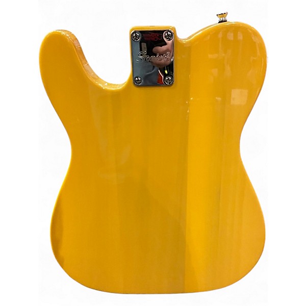 Used Squier Telecaster Butterscotch Blonde Solid Body Electric Guitar