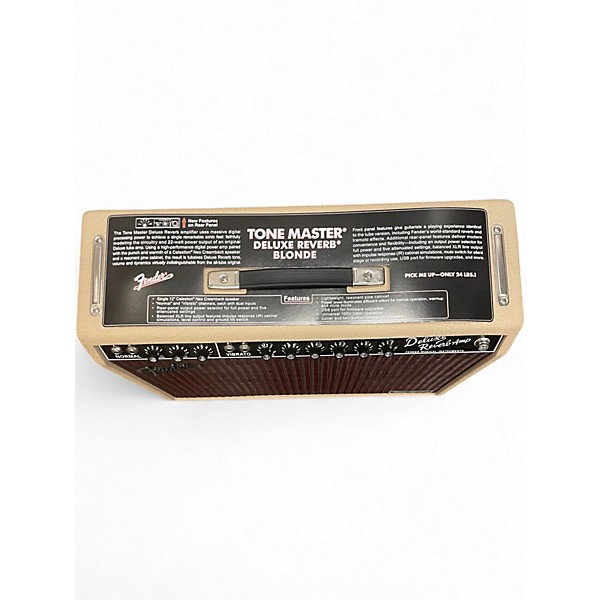 Used Fender Tone Master Deluxe Reverb 100W1x12 Celestion NEO Creamback - Guitar Combo Amp