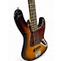 Used 2005 Fender AMERICAN JAZZ BASS 3 Tone Sunburst Electric Bass Guitar