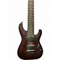 Used Schecter Guitar Research Omen 8 Burgundy Solid Body Electric Guitar